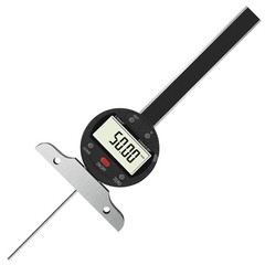 Digital Depth Gauge 0-100mm / 0-4 inch, Electronic Depth Measuring Tool with LCD
