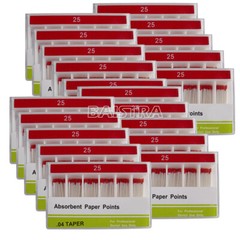 10Pack AZDENT Dental Endo Cotton Fiber Absorbent Paper Points PP 0.02/0.04/0.06