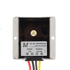 DC12V(10V~16V) Step-Up to DC19V 8A 152W Power Converter Regulator