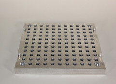 6″ x 6″ x 1/2″ MIC 6 Aluminum Fixture / Sacrificial Plate, Mini Pallet,QTY: 1