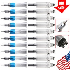 Yabang Dental Slow Low Speed Handpiece Straight Nosecone Air Motor 4Holes