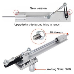 Reciprocating Linear Actuator Motor 24V 150MM 6″ 120RPM Controller DIY US Plug