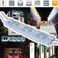 200PCS Waterproof LED Module 0.72W White light SMD 2835 DC12V Store Light