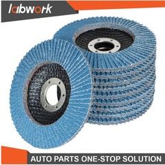 Labwork Premium Zirconia Flap Disc Sanding Grinding 100Pcs 4-1/2″ X 7/8″ 40 Grit