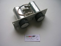 TWO TELONIC ROTARY STEP ATTENUATORS TOTAL 11dB STEP 0.1 dB #019
