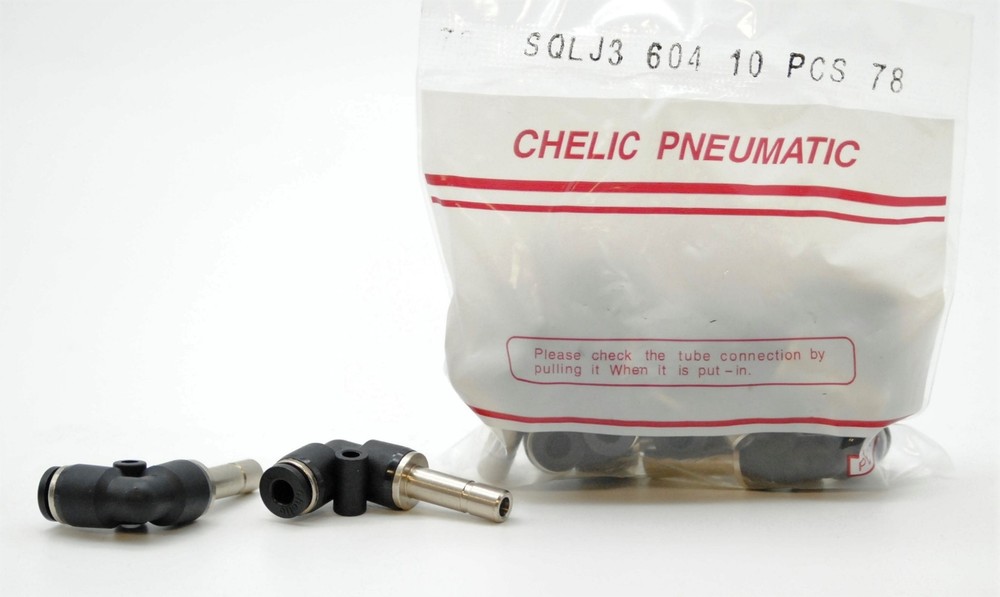 CHELIC SQLJ3 6-4 Plug-in 90° elbow push to connect Fitting (10 PCS PER BAG)