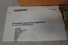 Siemens MSU-1K / 500-691254 Fire Alarm MXL Upgrade Firmware Kit Rev. 10.20