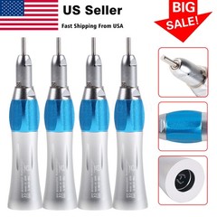 Dental Slow Speed Handpiece Straight Nosecone for NSK E-type Motor SEASKY