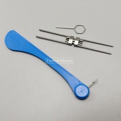 Dental Orthodontic Special Expansion Screw Hyrax Rapid Palatal Expander 8mm-13mm