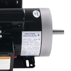 1.5HP Electric Motor 1725RPM AC115V/230V 56 Frame 1-Phase 5/8″ Keyed Shaft
