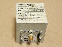 Systron Donner SDYX-3001-103 962223 RF Microwave 12.4-18GHz YIG Oscillator #9026