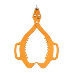 25″ 1000kg/2200lbs Claw Hook, Log Lifting Tongs, Heavy Duty Grapple Timber Claw