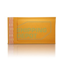 100 #000 4×8 Kraft Bubble Mailers Self Seal Padded Envelopes 4″x8″ Secure Seal