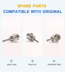 Dental unit optical led motor air turbine high speed handpiece Quattro Spray 6H