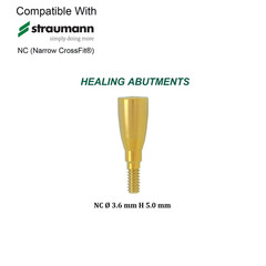 US Dental NC Healing Abutment & Cover Screw Fit Straumann ITI BL/BLT