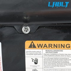 LABLT 5 HP Electric Motor Single Phase 230 V 3450 RPM 56 HZ ODP 7/8”Shaft