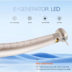 Quiet Dental High Speed Handpiece Push Button Turbine 2Hole/4Hole Ф1.59mm-1.60mm