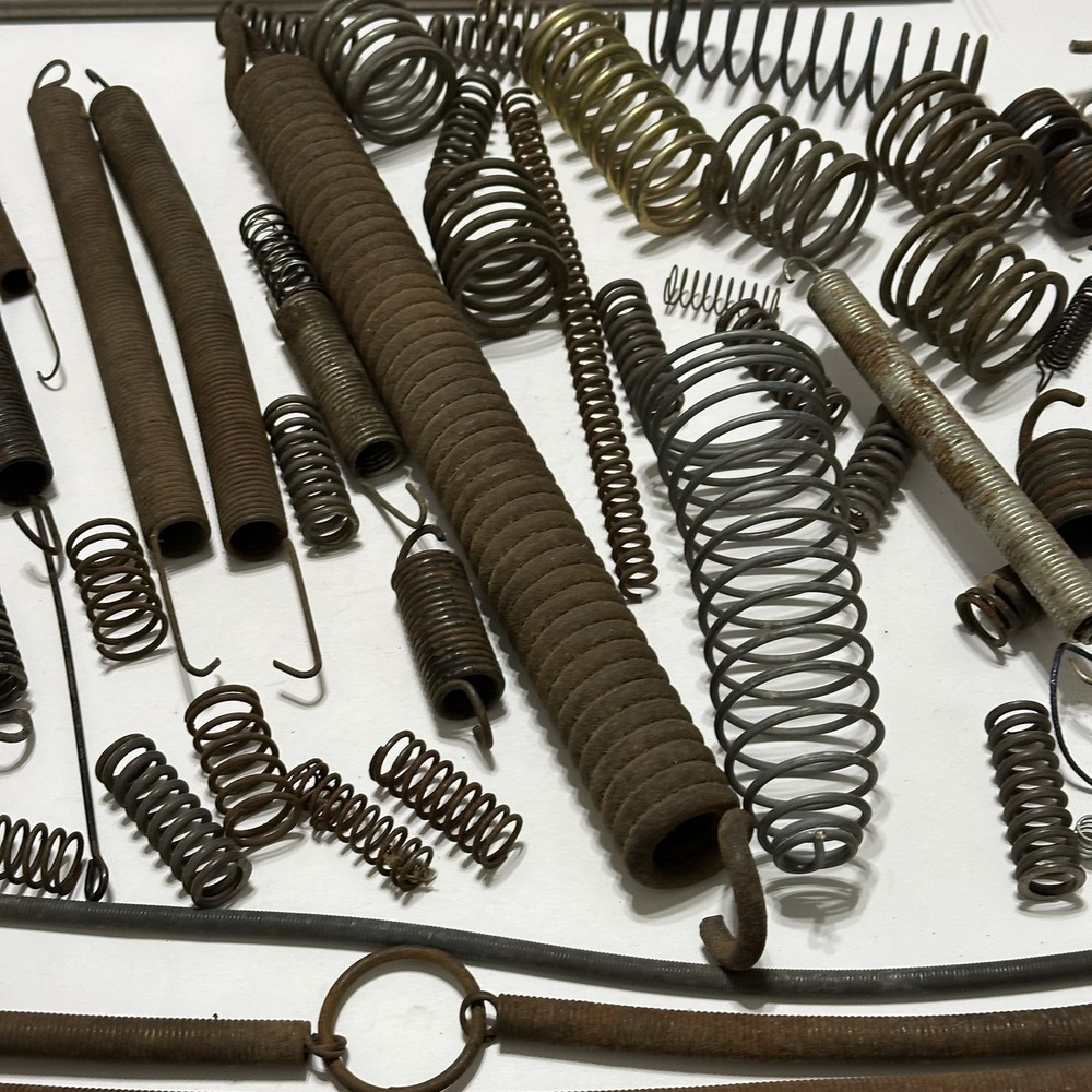 Mixed lot of Springs in Various Sizes and Types Tractor Lawnmower