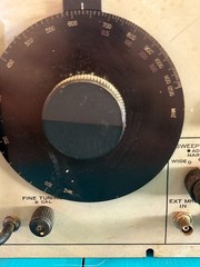 Texscan SG-677/U RF Sweep Signal Generator Military Cold War Test Gear Tested