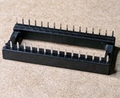 28 Pin DIP IC Sockets 0.1″ Pitch Through-Hole PCB Chip Socket Dual Inline Qty 50