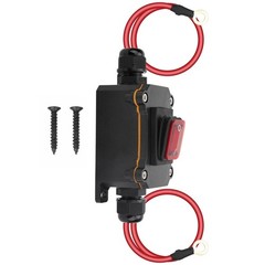 1PC Inline Cord Switch IP67 Waterproof Outdoor ON/Off Toggle Switch DC 12V-24V