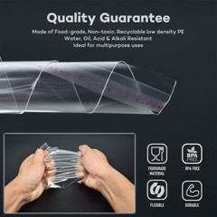 Clear Resealable Poly Bags Self Adhesive Seal Plastic OPP Cellophane Transparent