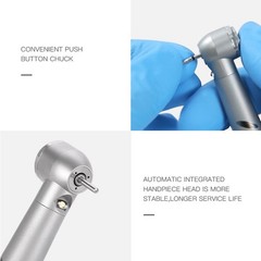 Dental E-generator LED Fiber Optic High Speed Handpiece Ceramic Bearing 2/4Hole