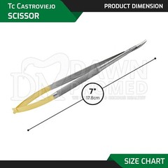 6 Pcs Micro Surgery Set Medical Surgical Instruments German Grade