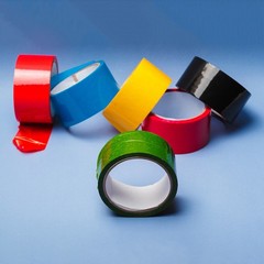 36 Rolls Black Color Packing Tape 2″ x 110 Yards General Purpose Tape, 2 Mil