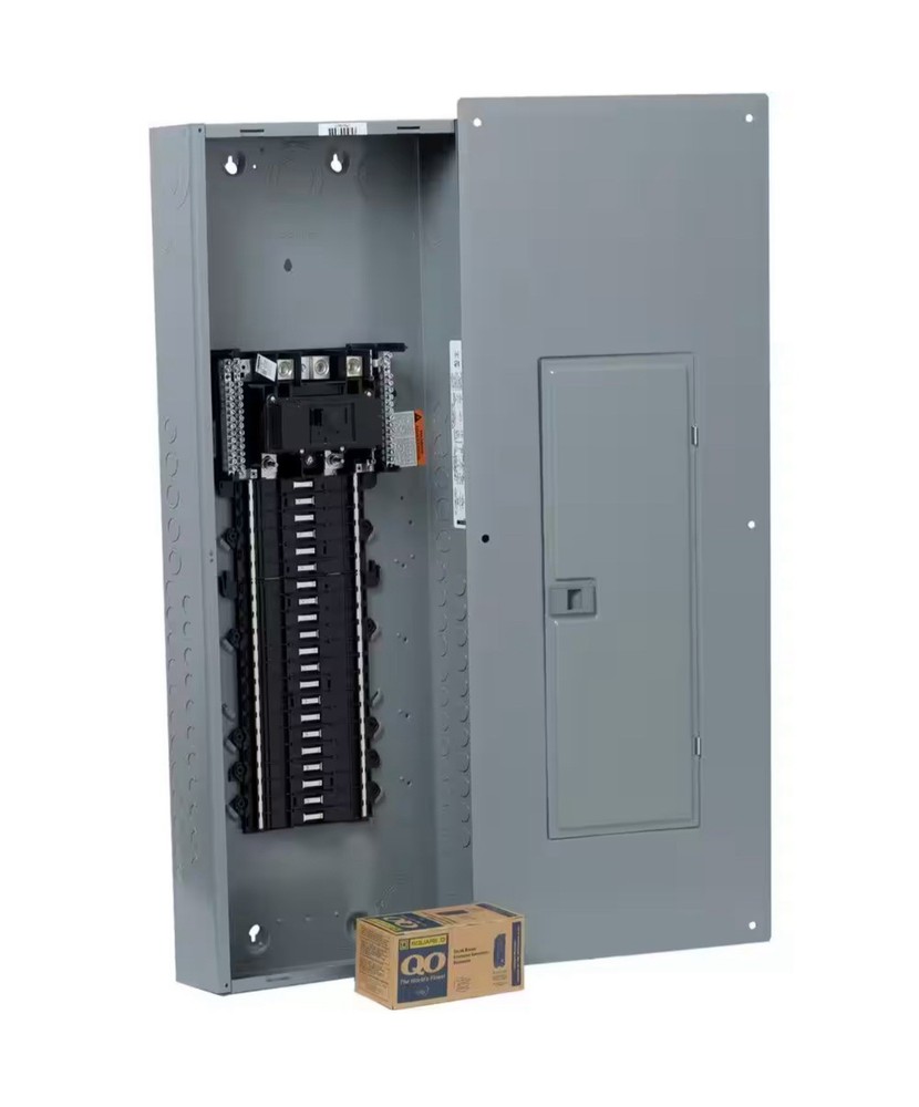 Square D QO 200 Amp 42-Space 42-Circuit Indoor Main Breaker Load C QO42M200PQCVP