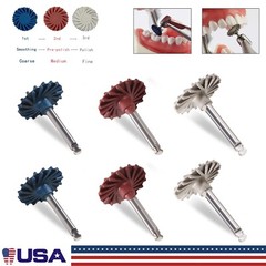 Dental Composite Polishing Diamond System RA Disc 14mm Wheel kit – Complete Set