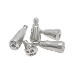 US Hiossen/Osstem Implant Healing Abutments/Locator Tapered Caps Core Tool PEEK