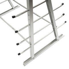 7-Tier Horizontal Storage Rack 5FTx 3FTx5 1/2FT Floor Standing Lumber For Garage