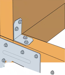 Simpson Strong-Tie 2 in. x 1-1/2 in. x 1-3/8 in. ZMAX Galvanized Angle