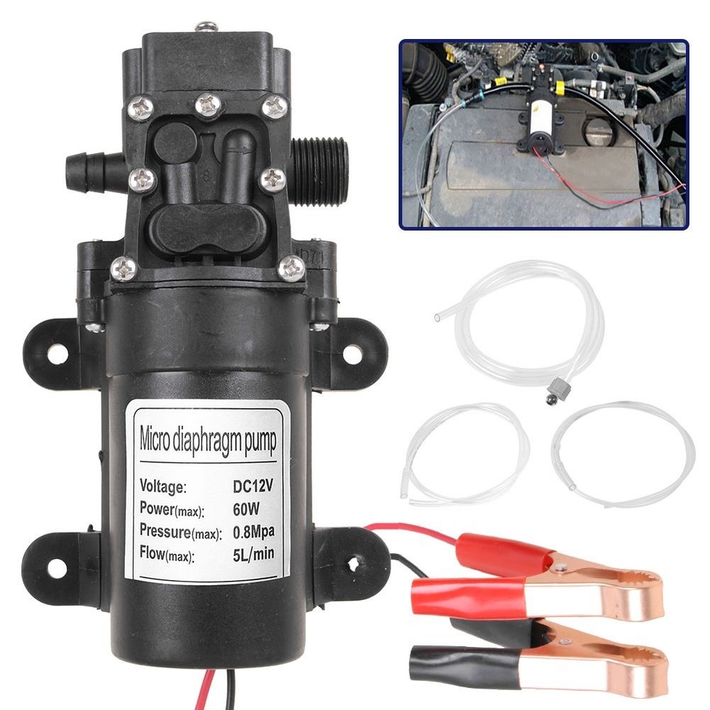 12v Electric Diesel Fuel Transfer Pump Oil Dispenser 5l/Min Fuel Extractor 60w