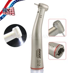 SANDENT Dental Electric Handpiece 1:5 Fiber Optic Contra Angle Standard E Type