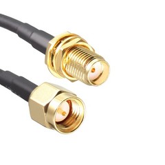 RG174 SMA Extension Cable for Broadcast SMA Male to SMA Female RF Coax 33Ft