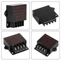 DC 12V 24V to 5V/12V 3A 5A 10A Power Converter Step Down Regulator Buck Reducer