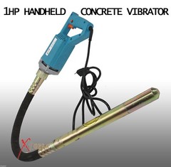 1HP 110v 60hz 750W HandHeld CONCRETE VIBRATOR 13,000 VPM W/ Lightweight
