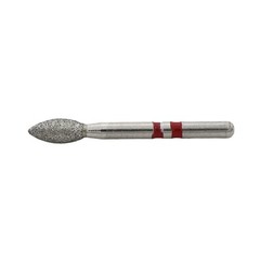 Dental Zirconia Diamond Burs Football Fine Z368/023F FG Bur High Speed Burr Red