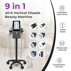 Standing 9 in 1 Beauty Machine Facial Skin Elasticity & Silhouette Enhancement