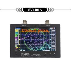 SV4401A 50KHz-4.4GHz VNA Vector Network Analyzer 100DB Dynamic 7 Inch Touch LCD#