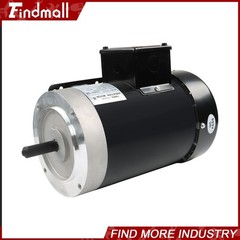 2 HP General Electric Motor 3 Phase 56C Frame 1800 RPM TEFC 230 / 460 Volt New
