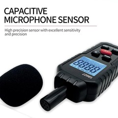 Digital Sound Level Meter Noise Decibel Meter 30-130dB Range Measurement Device