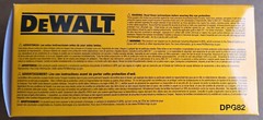 DEWALT DPG82-11C Concealer Safety Goggles with Clear Anti-Fog Lens