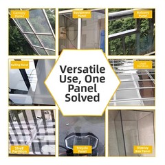 Transparent PVC Plastic Sheet Sheeting Crack Resistant Thickness 1/1.2/1.5-10mm