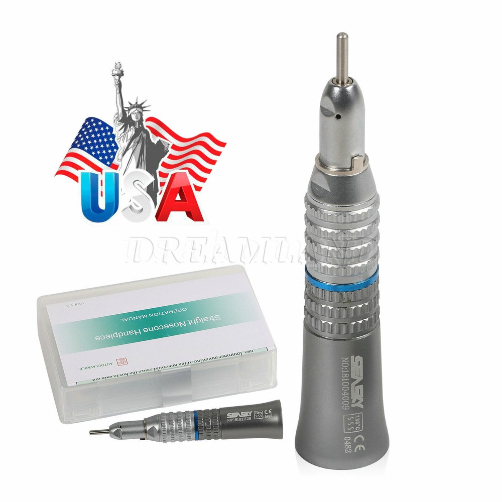 NSK Style Dental Straight Nose /Air Motor Low Slow Speed Handpiece E-type 4H MC