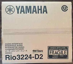YAMAHA Rio3224-D2 / I/O rack analog 32-Input /16-Output audio interface