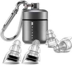 Reusable High Fidelity Ear Plugs, 24dB Advanced Filtering Tech Ear Protection US