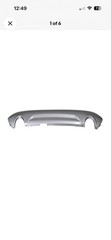 Rear Lower Silver Bumper Cover Ford Escape 13-19 Powder Coated CJ5Z-17K835-BA